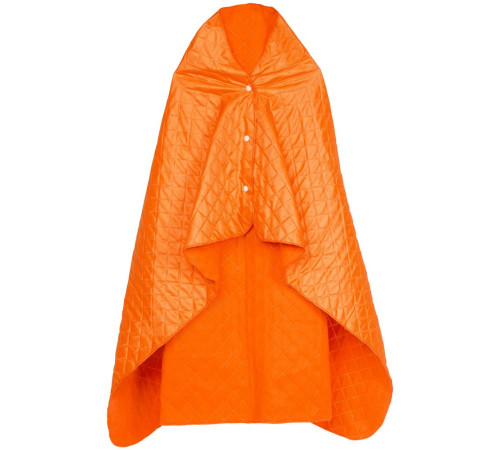 Плед-пончо для пикника SnapCoat, оранжевый