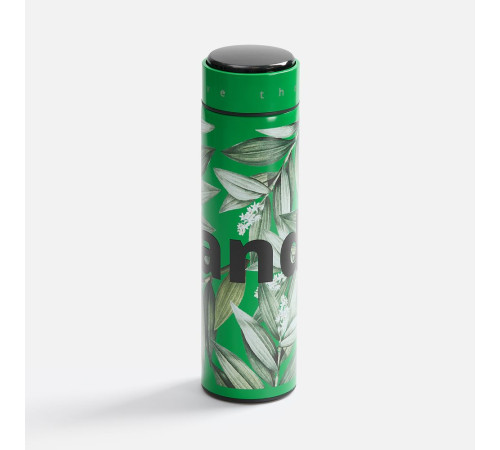 Смарт-бутылка с заменяемой батарейкой Long Therm, зеленая