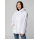 Худи флисовое унисекс Manakin, белое