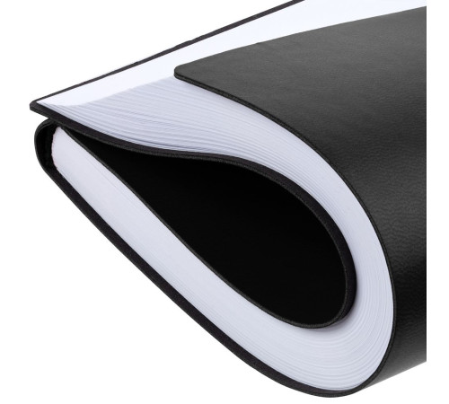 Ежедневник Latte Maxi, недатированный, черный