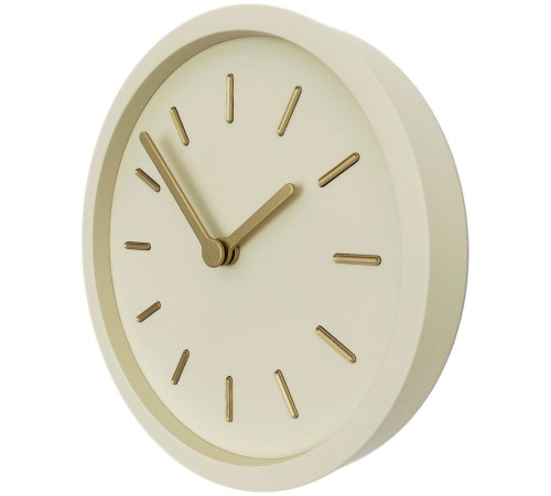 Часы настенные Bronco Jessie, светло-бежевые
