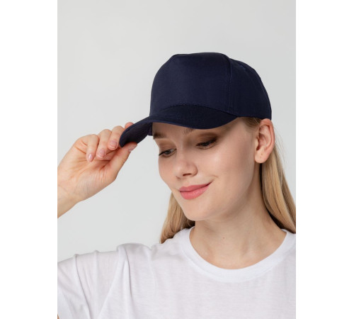 Бейсболка Promo, темно-синяя