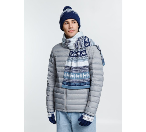 Шарф Mirakler, синий