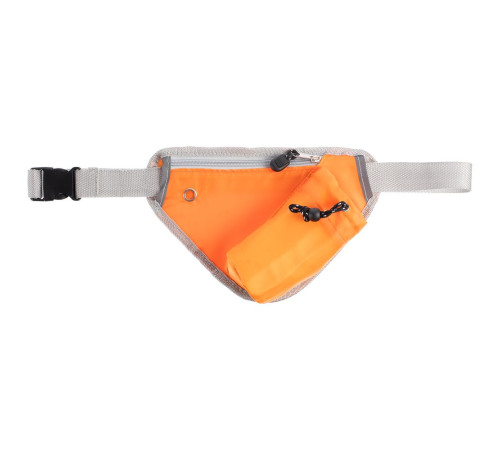 Сумка поясная с отделением для бутылки Waterun, оранжевая