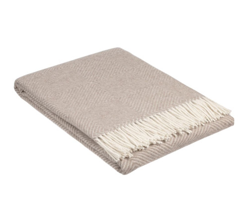 Плед «Тренто», бежевый