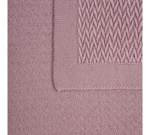 Плед Ornato, розовый (пыльная роза)