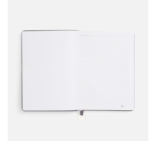 Ежедневник Lafite, недатированный, темно-серый