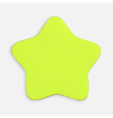 Наклейка тканевая Lunga Bial, M, желтый неон