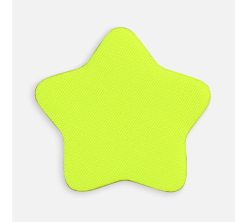 Наклейка тканевая Lunga Bial, M, желтый неон