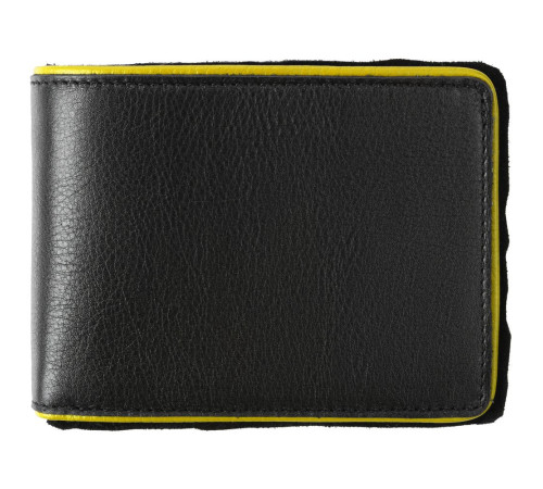Кошелек Partinico, черный с желтым