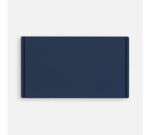 Лейбл из ПВХ Dzeta, M, темно-синий