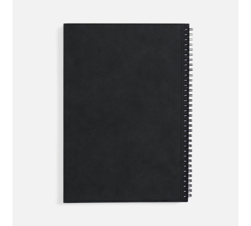 Ежедневник Notera Maxi, недатированный, черный