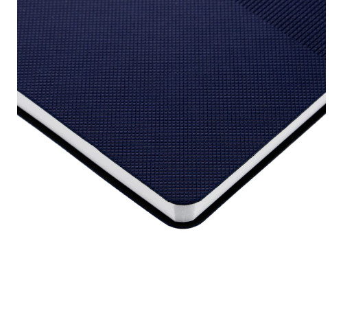 Ежедневник Knit, недатированный, темно-синий