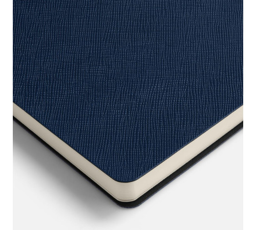 Ежедневник Lungo, недатированный, темно-синий