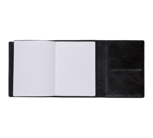 Ежедневник-портфолио Napoli, недатированный, черный