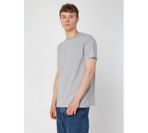 Футболка унисекс T-Bolka 160, серый меланж
