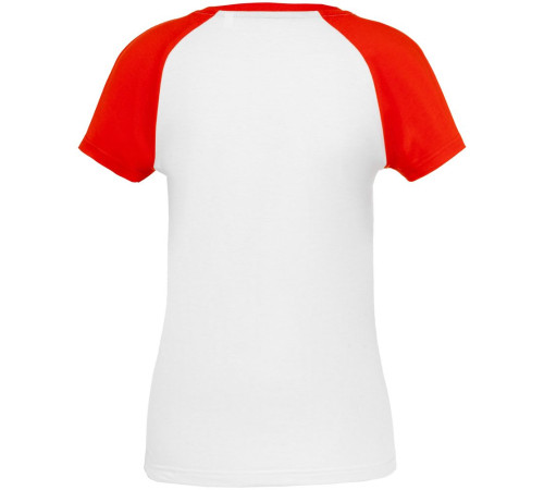 Футболка женская «Ищи суть», белая с красным