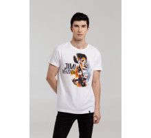 Футболка «Меламед. Jimi Hendrix», белая