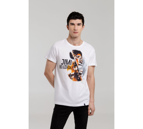Футболка «Меламед. Jimi Hendrix», белая