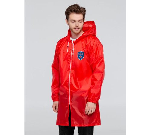 Дождевик «СКА», красный
