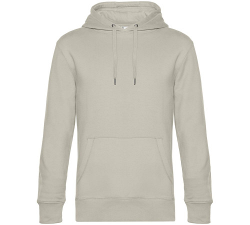 Толстовка с капюшоном унисекс King, дымчато-серая