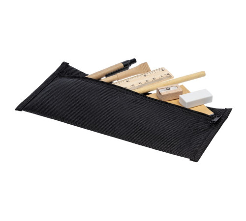 Канцелярский набор Scribe, с блокнотом, черный