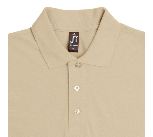 Рубашка поло мужская Summer 170, бежевая