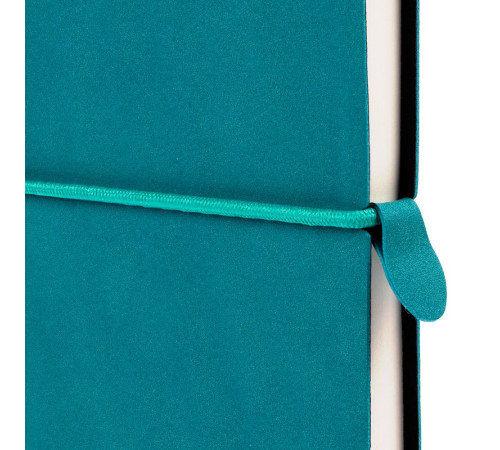 Ежедневник Nubuk, недатированный, бирюзовый