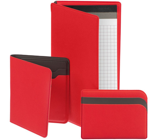 Чехол для карточек Dual, красный