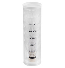 Набор из 6 воланов для бадминтона Volante, белый