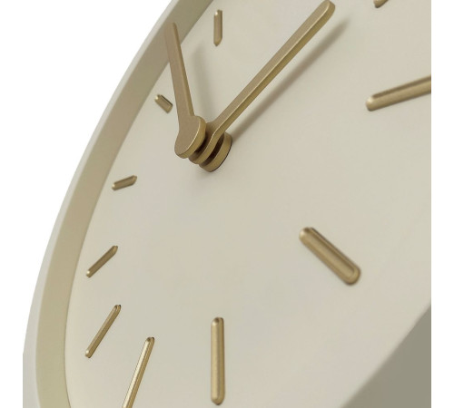 Часы настенные Bronco Jessie, светло-бежевые