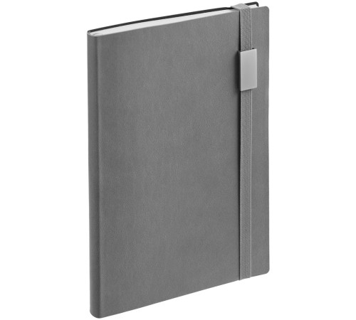 Ежедневник Vivian Metal, недатированный, серый