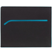 Картхолдер Multimo, черный с бирюзовым