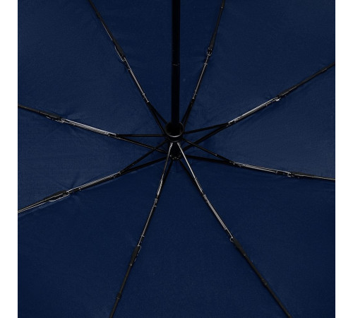 Зонт складной Ribbo, темно-синий