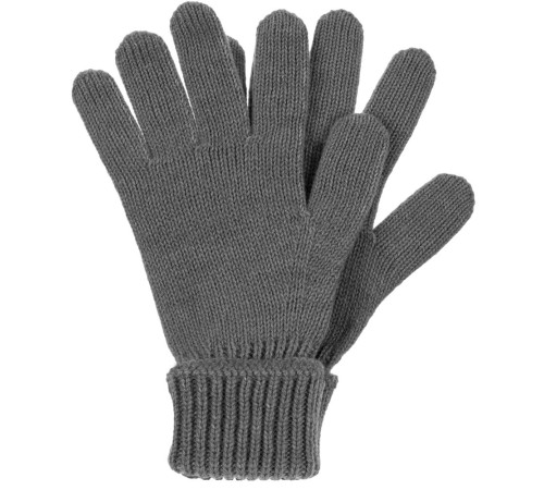 Перчатки Alpine, серый меланж