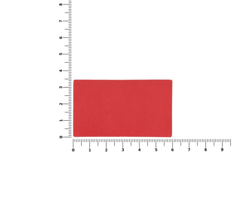 Лейбл Listra Latte, M, красный