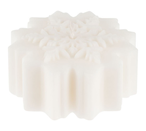 Свеча Snowflame 2, белая, 8 см