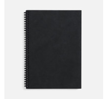 Ежедневник Notera Maxi, недатированный, черный