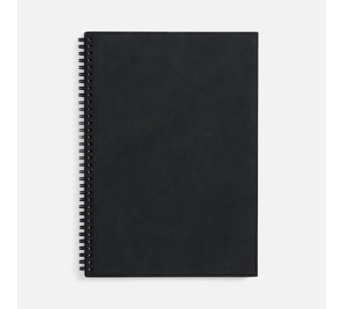 Ежедневник Notera Maxi, недатированный, черный