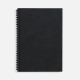 Ежедневник Notera Maxi, недатированный, черный