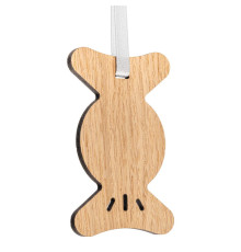 Деревянная подвеска Christmate, конфета