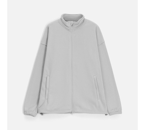 Куртка флисовая унисекс Nebo, светло-серая