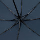 Зонт складной Smooth Move с плавным закрытием, темно-синий