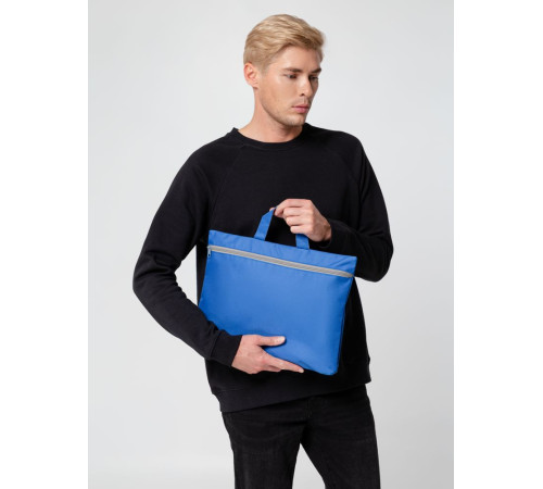 Сумка-папка Simple, ярко-синяя