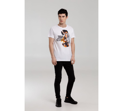 Футболка «Меламед. Jimi Hendrix», белая