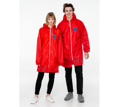 Дождевик «СКА», красный