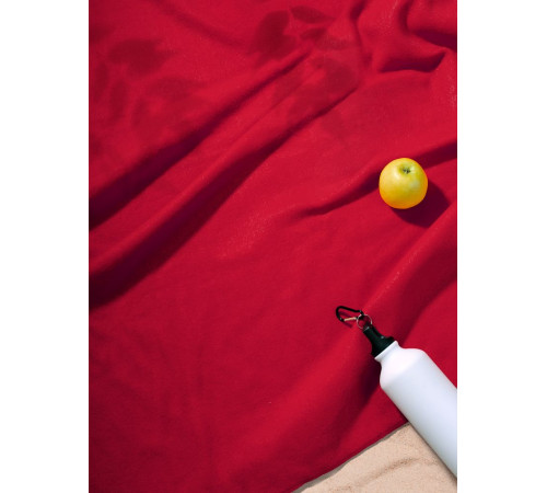 Флисовый плед Warm&Peace, красный