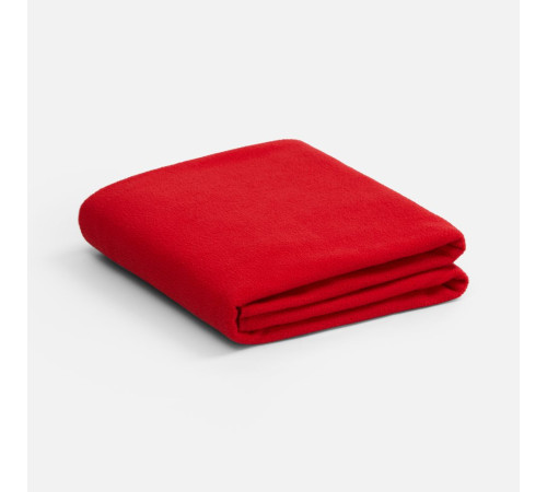 Флисовый плед Warm&Peace, красный