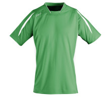 Футболка спортивная Maracana 140, зеленая с белым