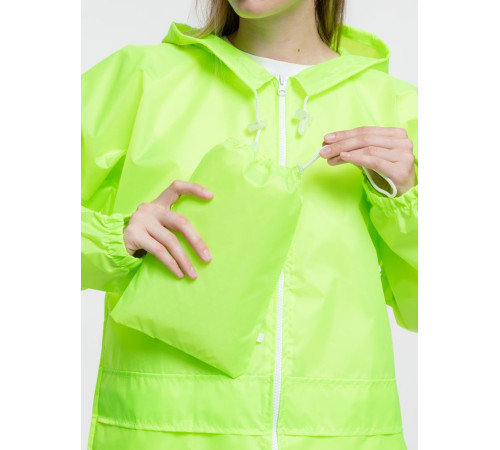 Дождевик Kivach Promo, желтый неон